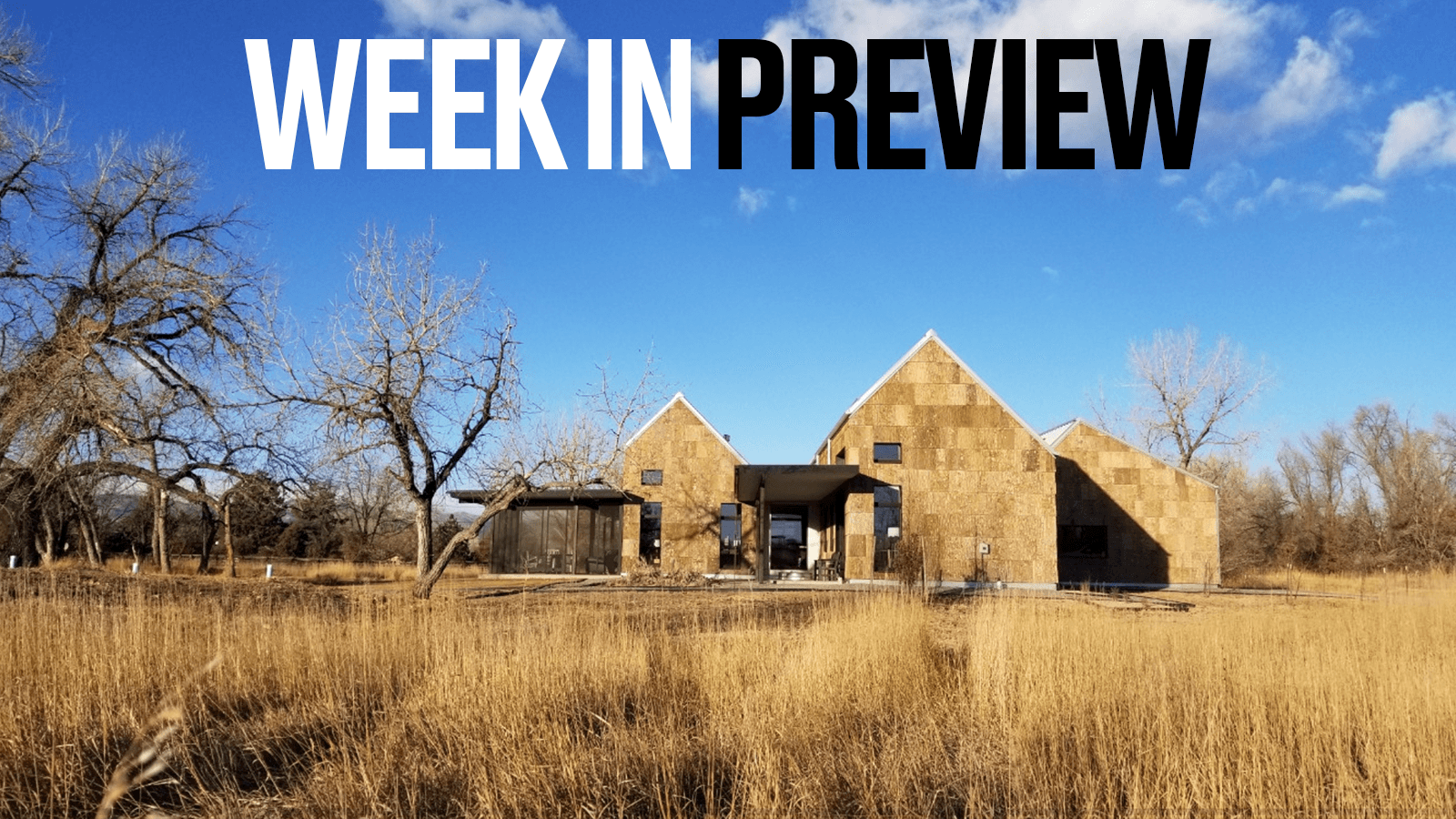 Passive House Week In Preview: January 24