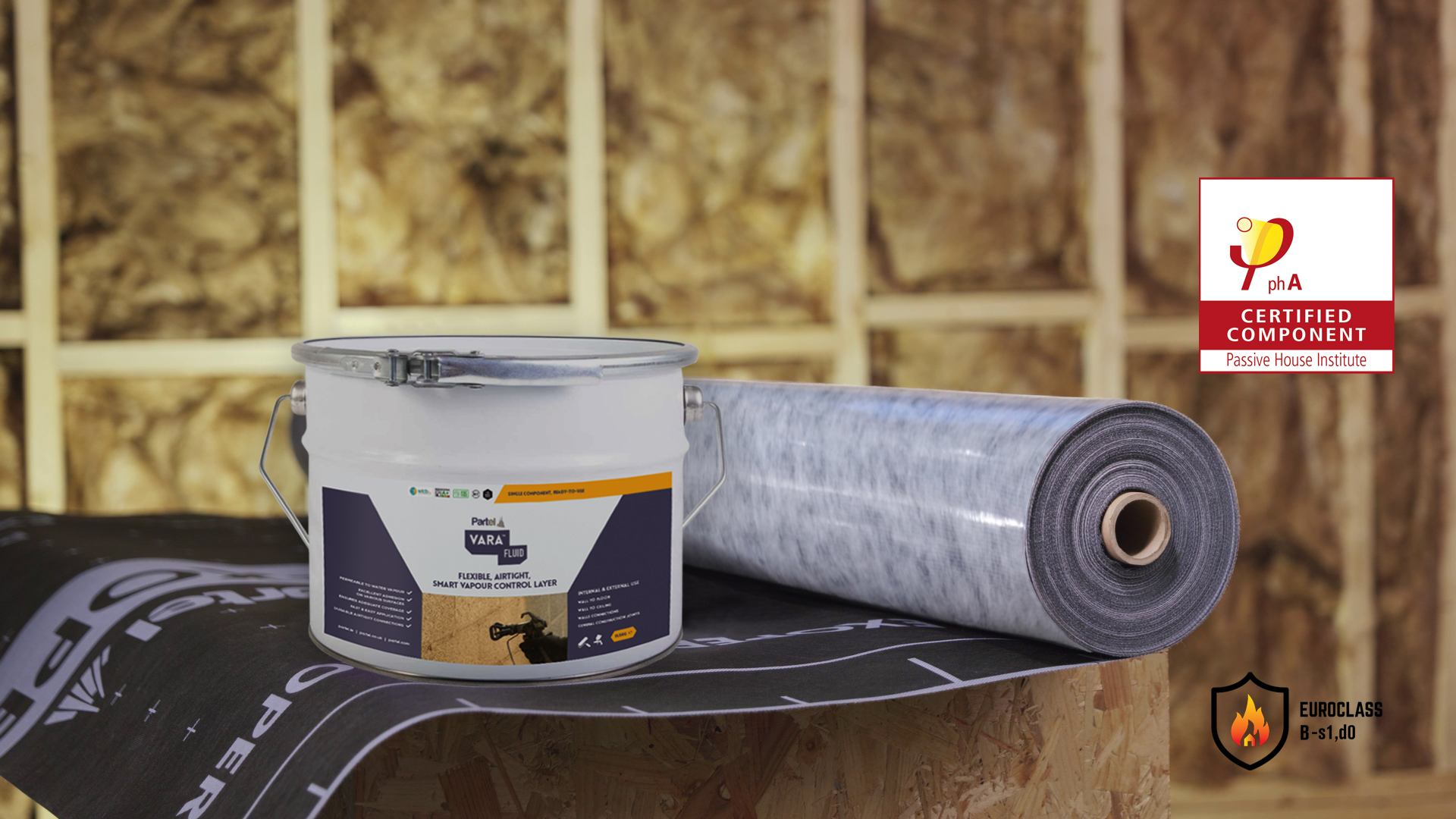 Partel's Airtight Membranes Now Certified for Passive House Construction and Fire Resistance