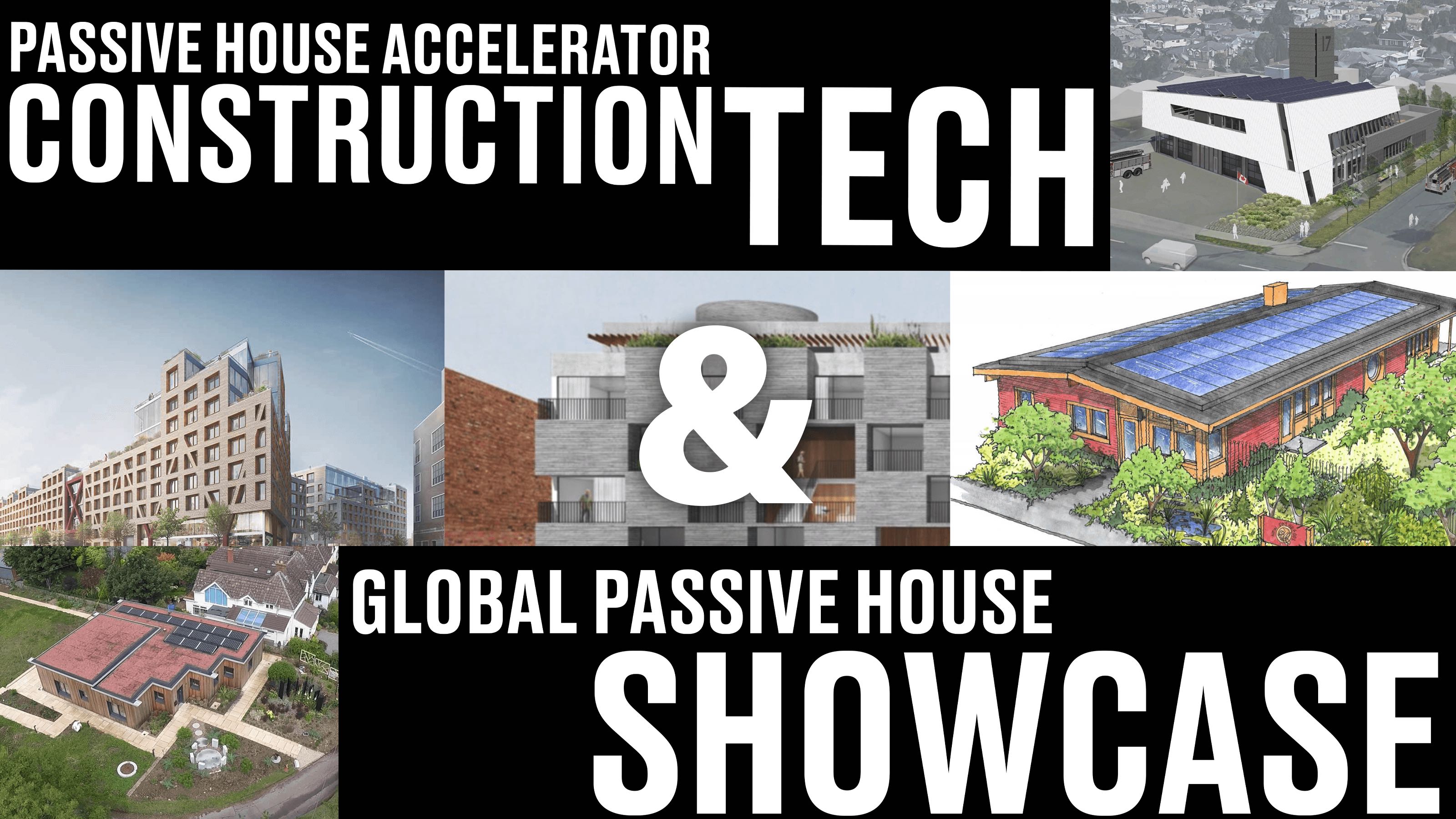 October Lineup for Construction Tech and Global Passive House Showcase