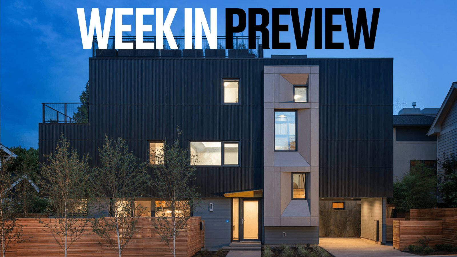 Passive House Week In Preview: October 4