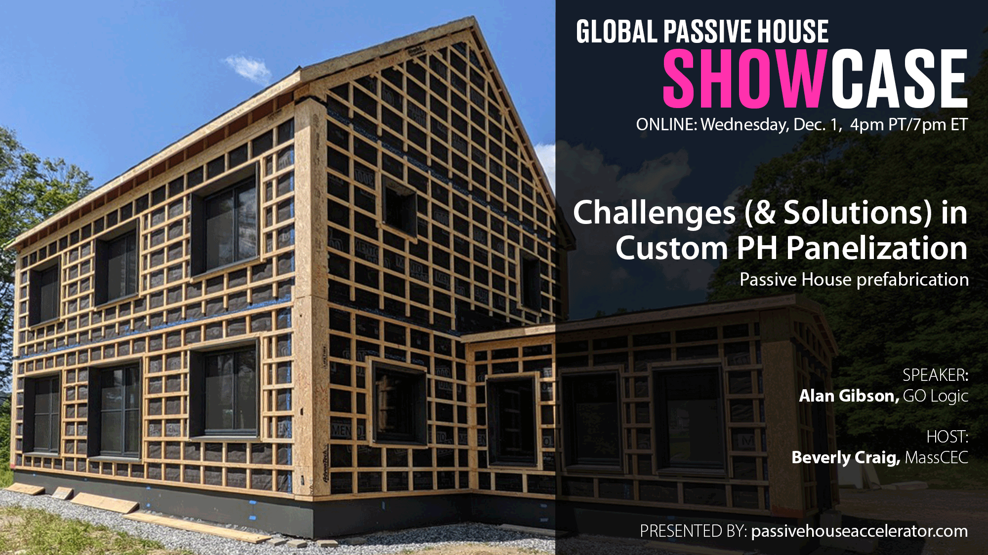 Challenges (and Solutions) in Custom Passive House Panelization