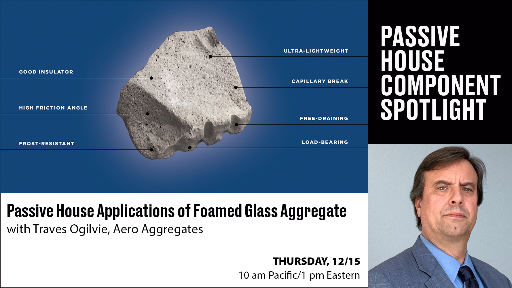 Passive House Applications of Foamed Glass Aggregate